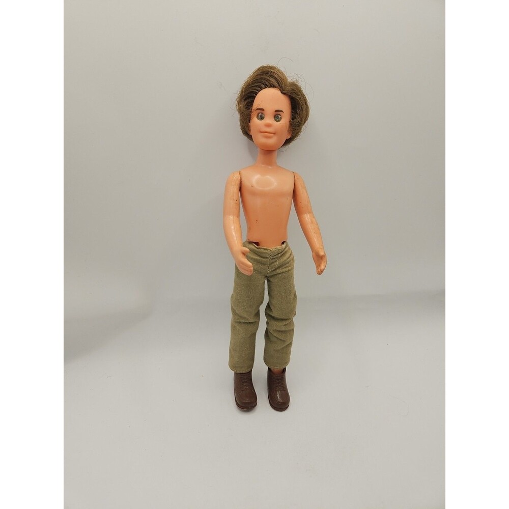 Vintage 1973 Mattel Sunshine Family Steve 9"  Doll Toy - No Shirt